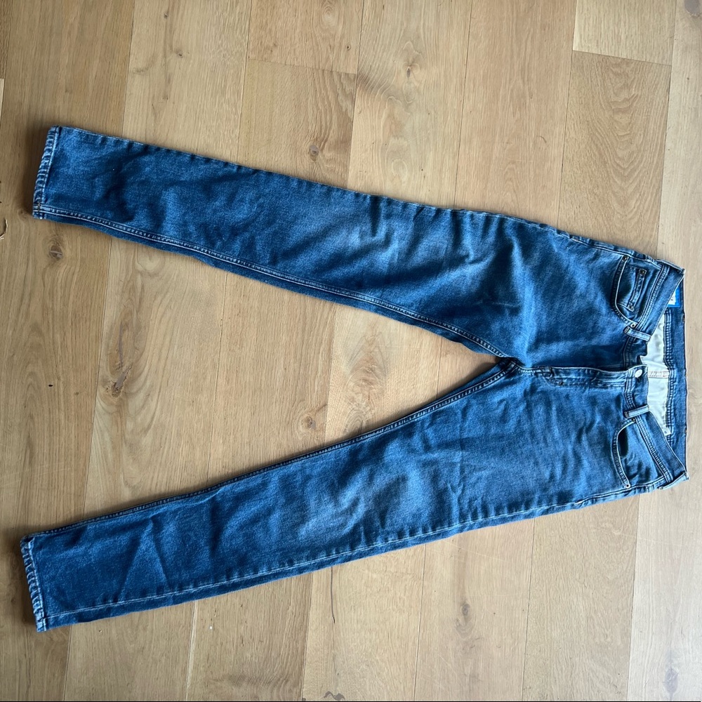 Acne studios blå konst jeans 32x34